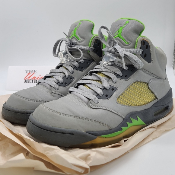 Jordan Other - Nike Air Jordan 5 Retro 'Green Bean' Men sz.10
